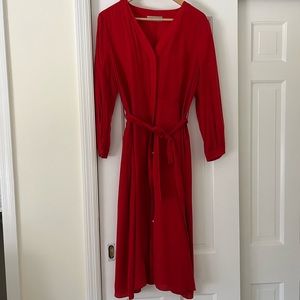 Red Everlane Dress